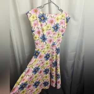 Tatyana floral swing dress